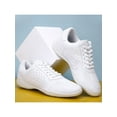 Harsuny Cheer Shoes Kids Women Dance Jazz CheerleadingSneakers Comfort Low Top Dancing Wide