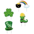 thumbnail image 4 of EIMELI 4pcs St. Patrick‘s Day Yard Signs Festival Decors Garden Yard Sign Stakes, 4 of 10