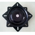 thumbnail image 4 of 7'' Heavy Duty Bar Stool Swivel Replacement Bar Stool Swivel Plate Black, 4 of 7