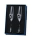 thumbnail image 1 of Juego de copas de champán con diamantes de imitación "Diamond Creative Premium Champagne Gift Red" Plata, 1 of 9