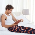 thumbnail image 5 of Naloa Foxes In Different Poses Pajama Pants Men, PJ Bottoms, Sleep & Lounge Pants-XX-Large, 5 of 6