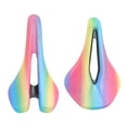 thumbnail image 5 of ✪ MTB Mountain Road Bike Seat Rainbow Bike Saddle Soft and Comfortable, 5 of 16
