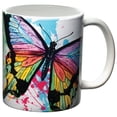 thumbnail image 1 of Tasse en Céramique Blanche Éclaboussures Alimentée par le Soleil, 1 of 1