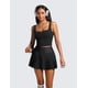 thumbnail image 3 of Top Corto de Mujer CRZ YOGA con Cuello Henley Acanalado Negro M, 3 of 6