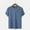 Blue(New), variant on PNTUTB Men's Solid Color Waffle Weave Textured Breathable Casual Round Neck Short Sleeve T Shirts