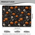thumbnail image 7 of COEQINE Universal Boot Liner for SUV Sedan, Non-Slip Machine Washable Cargo Liner Pet Cargo Mat Accessories for Halloween Decor, Universal 29" x 39", Skull Skeleton Pumpkin, 7 of 7
