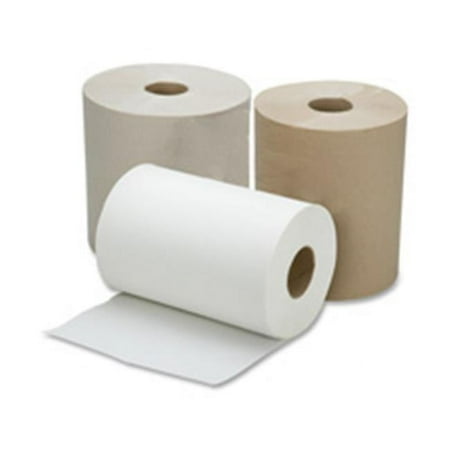 AbilityOne 8540015923324, SKILCRAFT, Continuous Roll Paper Towel, 8" x 800 ft, White, 6 Rolls/Box