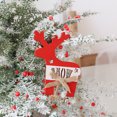 thumbnail image 1 of Puntoco Liquidación De Adornos Decorativos Navideños Decoraciones Navideñas Campanas De Madera Para Árboles De Navidad Copos De Nieve Ciervos Decoración Colgante Decoración Para Árboles De Navidad Dec, 1 of 7