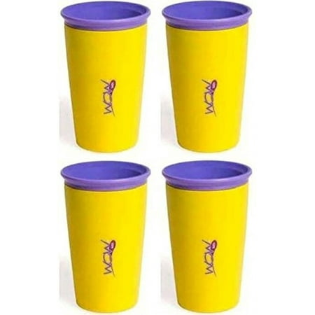 Wow Cup for Kids 360 Spill Free Drinking Cup - 9 Oz - Color: Yellow - 4