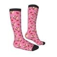 thumbnail image 4 of Lsque Strawberry Cake Printed Crew Socks Men's Women's LightWeight Thin Casual Calf Socks ,Knee High Socks,Cotton Socks, 4 of 9