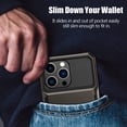 thumbnail image 4 of 2022 iPhone 14/13/12/11 Pro Max X/XS/XR/XS Max SE Wallet Case - Store 5 Cards & Enjoy Dual Layer Shockproof Protection!, 4 of 5