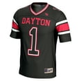 thumbnail image 2 of Men's GameDay Greats #1 Black Dayton Flyers Endzone Football Jersey, 2 of 4