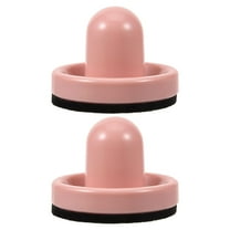 GOOHOCHY 2pcs Air Hockey Table Replacement Air Hockey Pushers Goal Handles Paddles Replacement Accessories For Game Tables Play