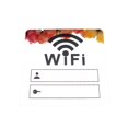 thumbnail image 1 of Wifi Sign Acrylic Wall Sticker Mirror Surface Wifi Notice Board Wall Sticker for Restaurants and Beauty Salons, 1 of 5