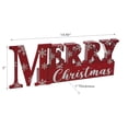 thumbnail image 3 of Maison Concepts Christmas Red Merry Christmas Word Stand (14.4L X 1W X 5H), 3 of 3