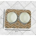 thumbnail image 3 of Simply Daisy Geometric Floral Pattern Pet Feeding Mat for Dogs and Cats, 3 of 3