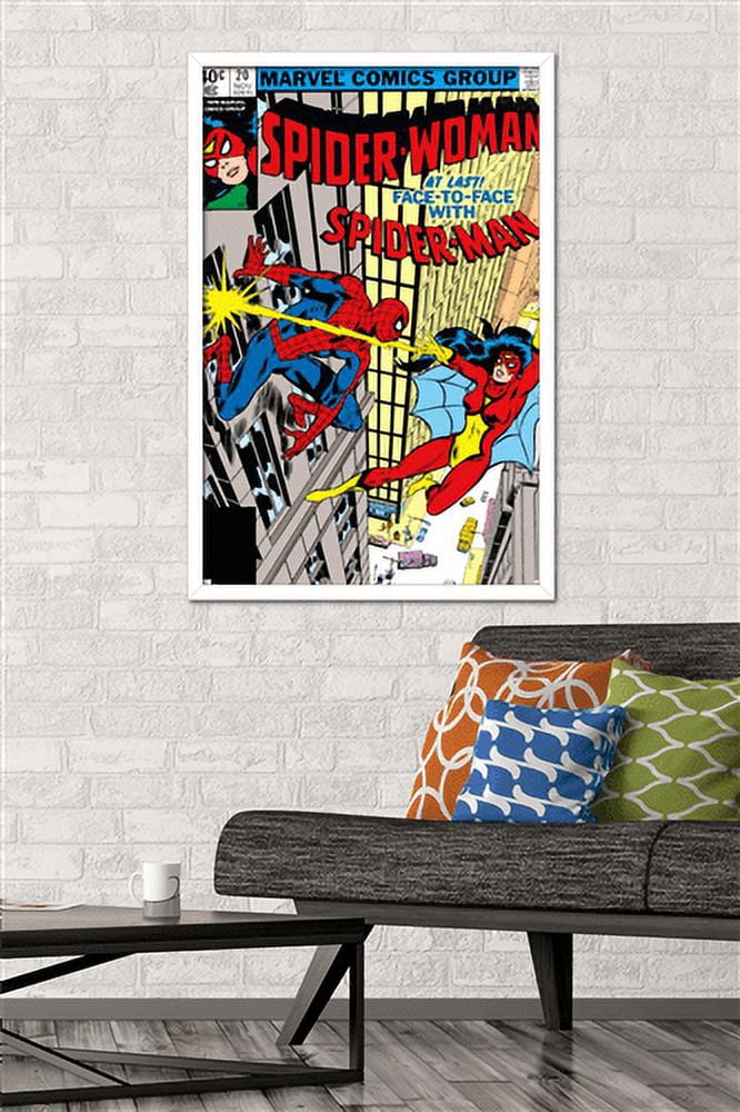 Marvel Comics - Spider-Man - Spider-Woman #20 Wall Poster, 22.375" x 34", Framed