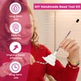 thumbnail image 3 of Wekvgz Beading Funnel for Clay Beads Complete Beading Funnel Kit Practical Beading Funnel Tool Kit Reusable Clay Bead Funnel for Making Bracelets Necklaces White, 3 of 11