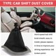 thumbnail image 4 of Car Hand Speed Ball Gear Shift Knob Gaiter Collar Boot Dust Cover for Ducato Boxer 6072500026 Gray Frame, 4 of 5