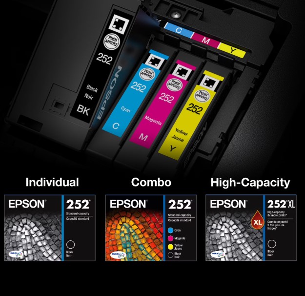 Epson 252 DURABrite Ultra Color Ink Cartridges photo 2