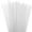 Clear, variant on Triani 100 Pack Jumbo Plastic Smoothie Straws,Clear