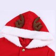 thumbnail image 6 of Teen Santa Outfit Long Sleeve Hooded Dresses Cosplay Boys Christmas Outfit Dress Up Clothes 11-14 Years, 6 of 7