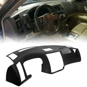 Kojem Dash Cap Overlay Replacement Compatible with 2006-2008 Infinity Fx35 W/Glue Black Dash Cover