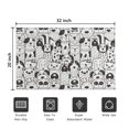 thumbnail image 5 of Cute Black and White Cartoon Line Drawing Dog Door Rugs,Washable Non Slip Door Mats Indoor,Decorative Door Mats,Entry Mat Indoor for Entrance,Bedroom,Kitchen,Bathroom,20"x32", 5 of 6