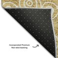 thumbnail image 7 of Dalyn Rugs Premium Machine Washable Mayfield AMF728 Gold 3' x 5' Rug, 7 of 7