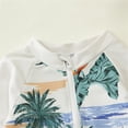 thumbnail image 5 of Gunia Baby Swimsuit Boy Rash Guard Zipper 1 Piece Swimwear With Sun Hat Bathing Suits For Beach Pool 0-5 Years, 5 of 7