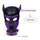 thumbnail image 1 of Disfraz de Cosplay para cachorros, máscara de goma acolchada de gran tamaño, capucha de cabeza completa con cuello, talla XL, novedad Qiuyongming unisex, 1 of 2