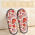 thumbnail image 2 of House Slippers for Women Men - Cute Tomato Interesting Lightweight House Shoes Fuzzy Slippers, Soft Slip-On Cozy House Slippers for Woman Indoor Outdoor, 2 of 7