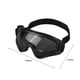 thumbnail image 3 of Gafas de esquí para moto con parabrisas - OTG sobre el cristal, lente cilíndrica ancha, antiempaña, espuma multicapa, amarillo/gris/multicolor, 7,08x3,14 in, 3 of 8