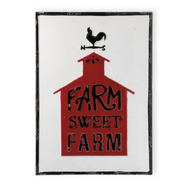 Boston International HHC18441 Farm Sweet Farm Sign