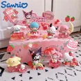 thumbnail image 2 of Sanrio Sweet Strawberry Paradise Cute Kitty Cinnamoroll Melody Action Figure Model Toy Doll Box Girl Gift, 2 of 5