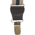 thumbnail image 4 of Suspender Store Dressy Striped Suspenders - 1-Inch Wide Elastic - Y-Back - Clip - 6 Colors & 3 Sizes, 4 of 4