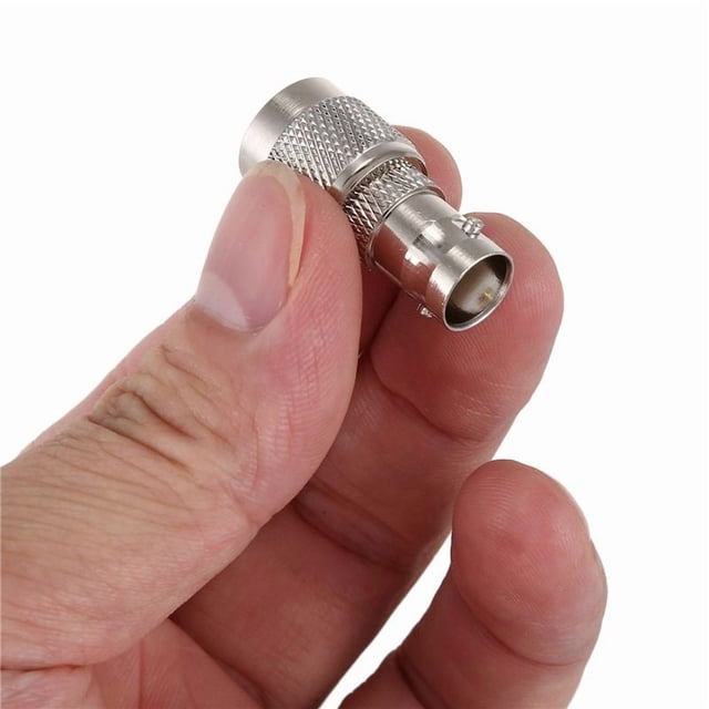 4X Enchufe Macho A BNC Conector Jack Hembra M/F Conector Coaxial Cable Adaptador RF