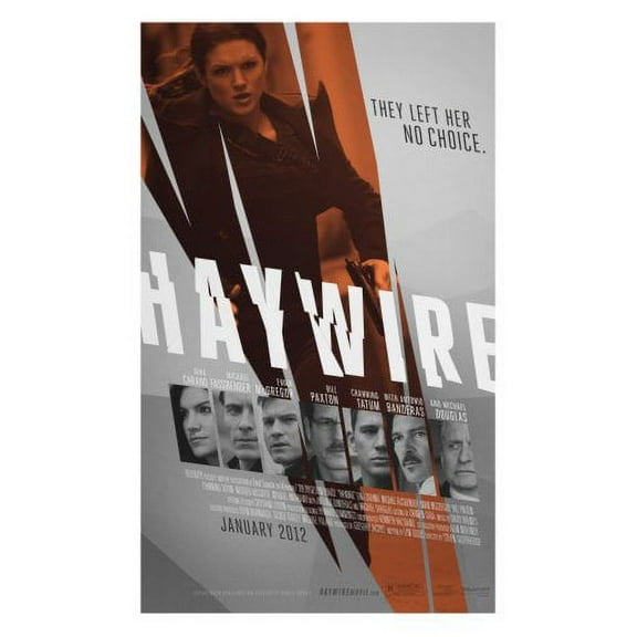 Haywire Movie poster 12x16 Print on Metal Sign 12in x 16in #105305 Square Adults Best Posters