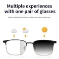 thumbnail image 4 of Bluetooth Smart Glasses, Sunglasses for Men and Women with Anti-Blue Light Lenses, Auto-Color Changing Touch Control, Built-in Microphone, High-Resolution Audio, Wirelessly Rechargeable, 4 of 10