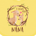 thumbnail image 4 of Inktastic I Love My Nana Boys or Girls Baby Bib, 4 of 4
