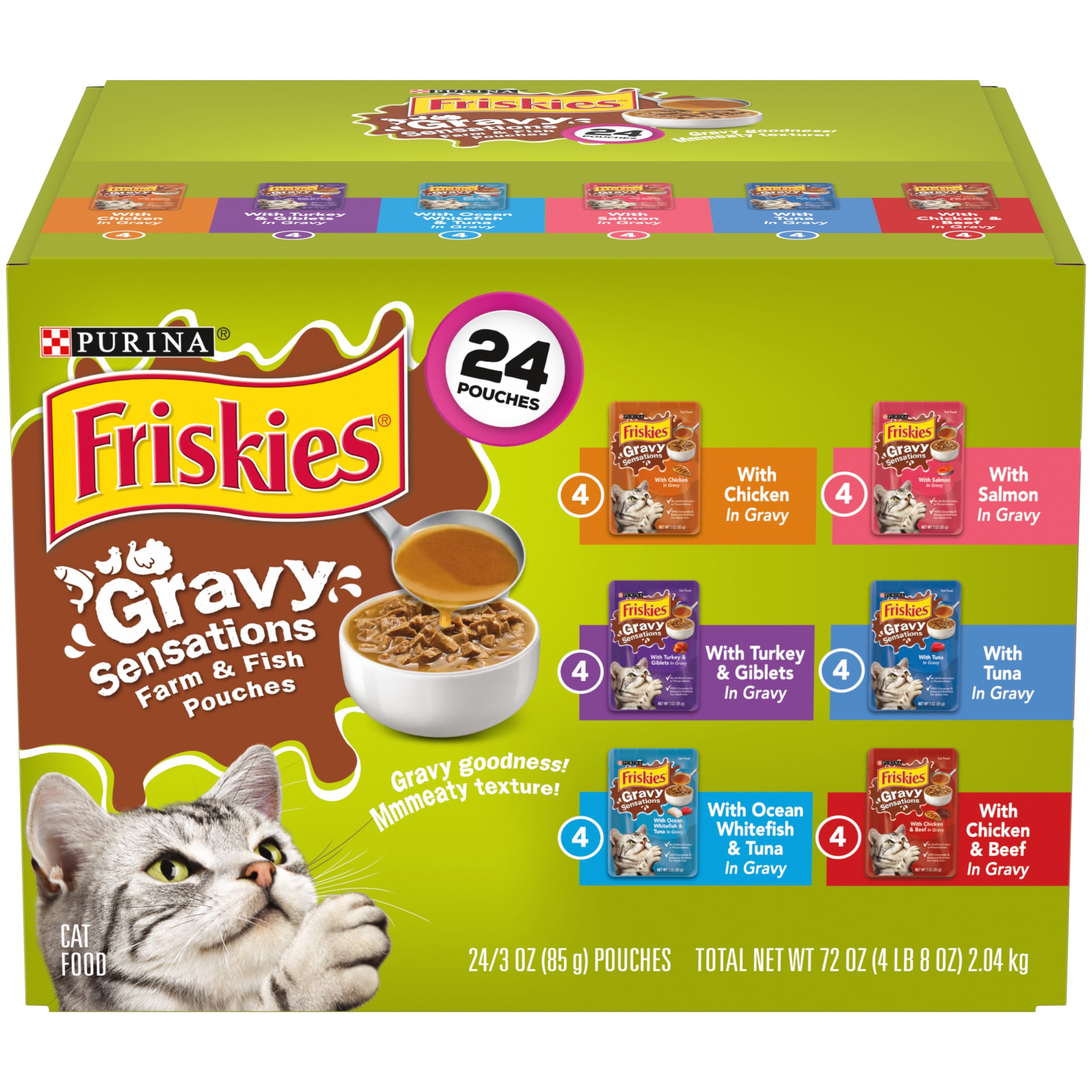 friskies gravy sensations pouches