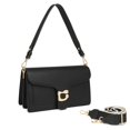 thumbnail image 1 of Bandolera Trastar Leather Small para mujer, color negro, 1 of 7