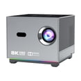 thumbnail image 2 of Cevemin Smart Projector with Auto Focus and Correction - 1080P Home Movie Projector with Bluetooth and WiFi for Home Theater Entertainment, 2 of 9