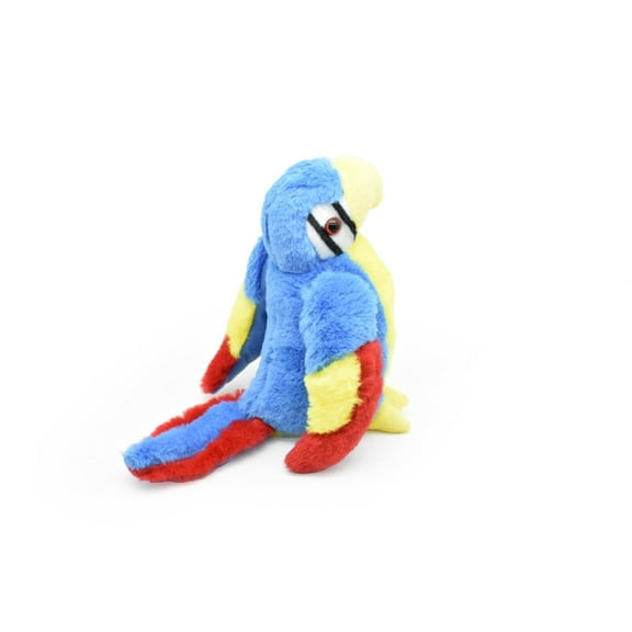 Parrot, Blue, Realistic Stuffed Bird Soft Toy Educational Kids Gift Very Nice Plush Animal 9" G009 B433