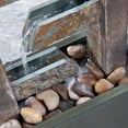 thumbnail image 3 of Kenroy Home Aqueduct Natural Slate Indoor/Outdoor Floor Fountain, 3 of 4