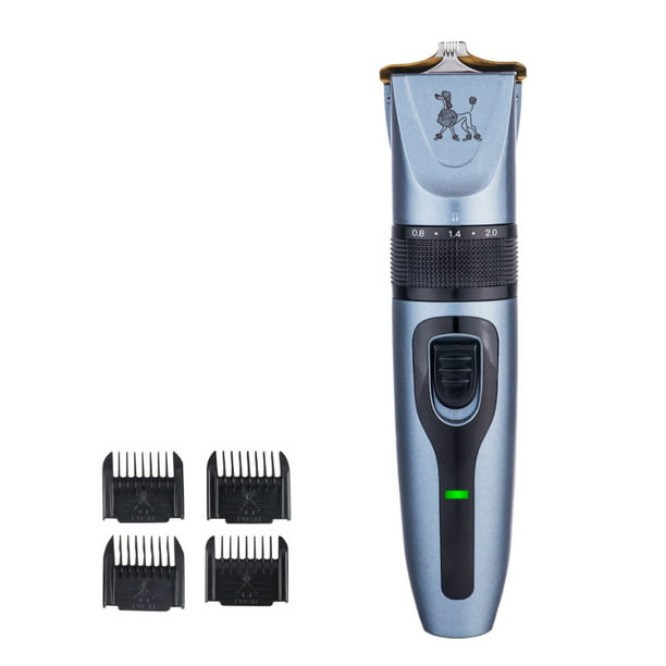 Rechargeable Dogs Hair Trimmer Electrical Pet Hair Clipper Cutting Machine  for Small Area Paws Faces Ears(Detail Trimmer Head) 