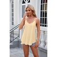 thumbnail image 2 of XCHQRTI V Neck Suspenders Tank Tops for Women Sleeveless Casual Flowy Shirts Tunic Summer Tank Tee, 2 of 8