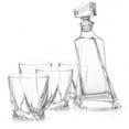 thumbnail image 3 of JoyJolt Atlas Lead Free Crystal 5 Piece Beverage Serving Set, 3 of 5