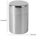 thumbnail image 2 of AUNMAS Tea Tin Canister, Stainless Steel Tea Coffee Sugar Storage Container with Airtight Double Lids for Loose Tea and Tea Bags, Kitchen Cup for Coffee Sugar Seasoning Storage (450ml), 2 of 9
