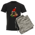 thumbnail image 6 of CafePress - English Mastiff Christmas Pajamas - Men's Dark Loose Fit Cotton Pajama Set, 6 of 7